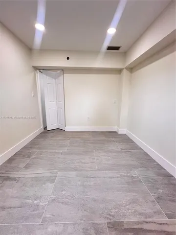 a view of empty room