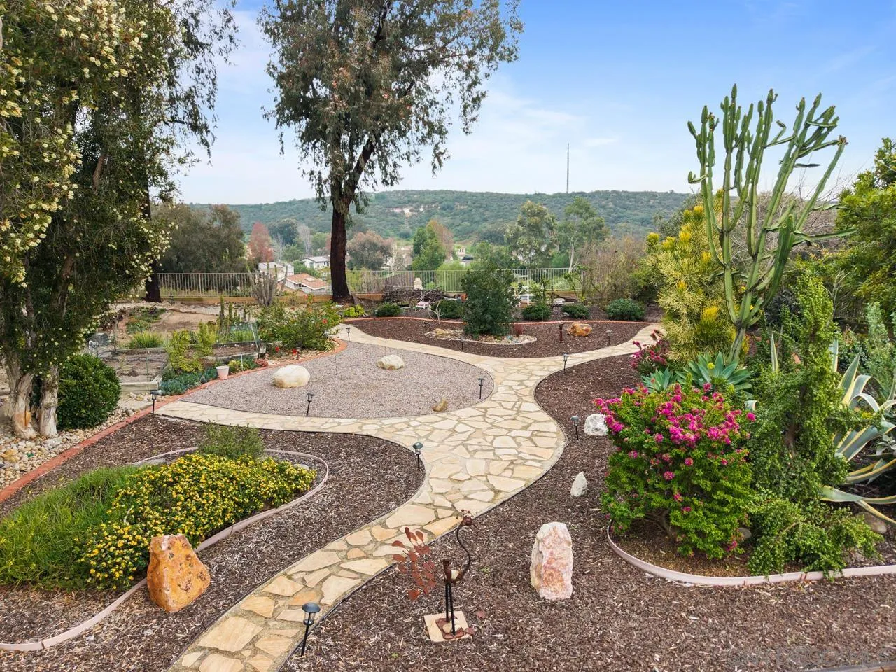 10235 Rue Chamberry San Diego, CA 92131 - Photo 63 of 72 a view of a backyard with of garden