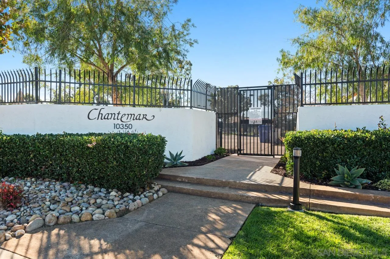 10235 Rue Chamberry San Diego, CA 92131 - Photo 67 of 72 a sign on the side of a road