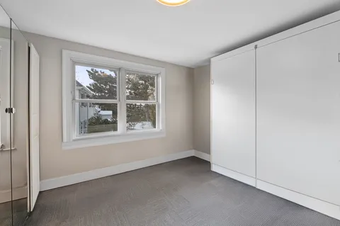 a view of an ocean and beach