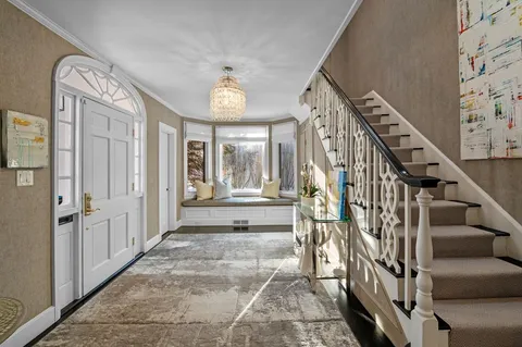 a view of entryway and hall