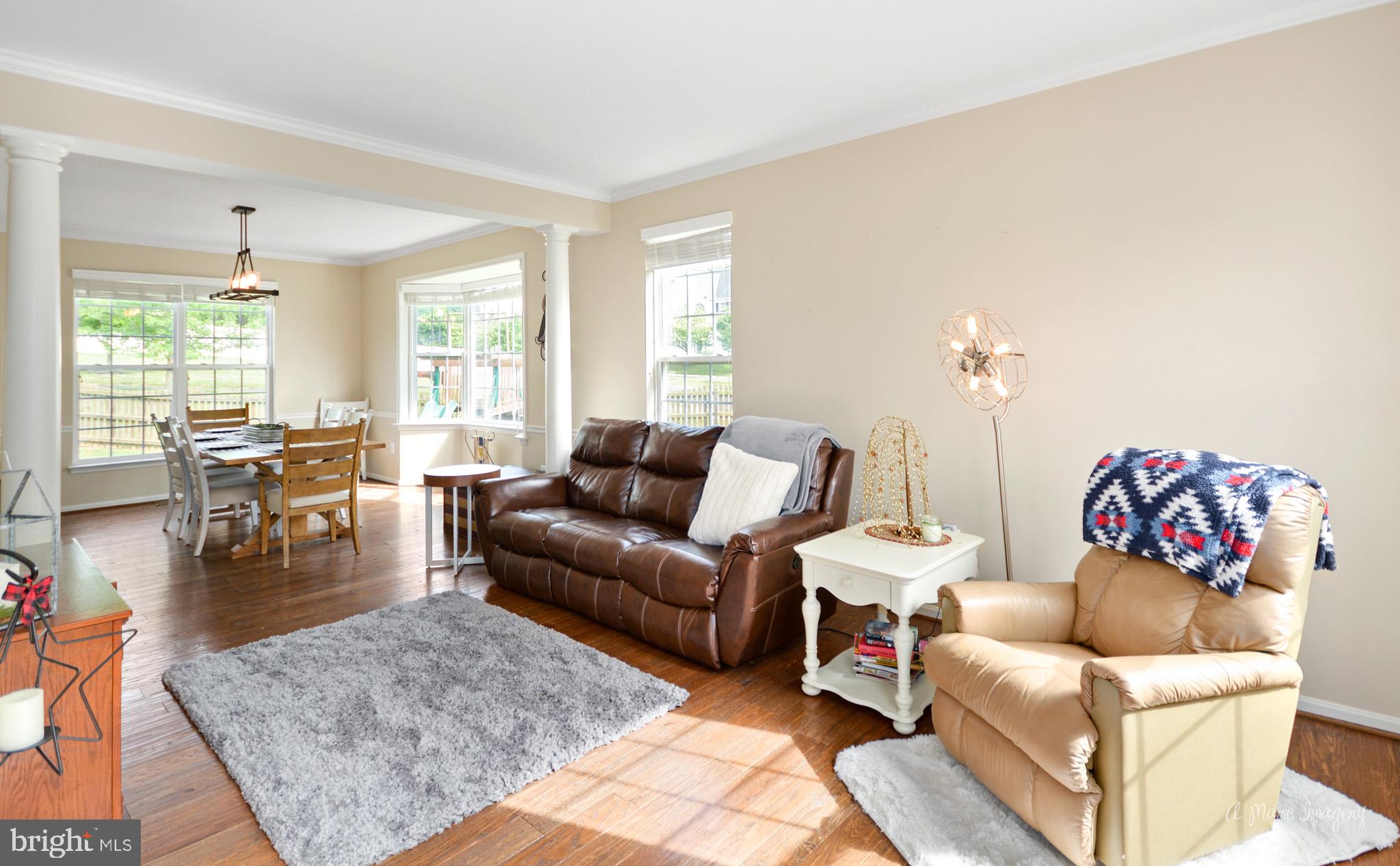 3904 Calico Circle Point of Rocks, MD 21777 - Photo 6 of 52 a living room with furniture and wooden floor