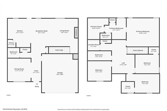 $387,500 | 326 Kimberleys Crossing, Jasper, GA 30143