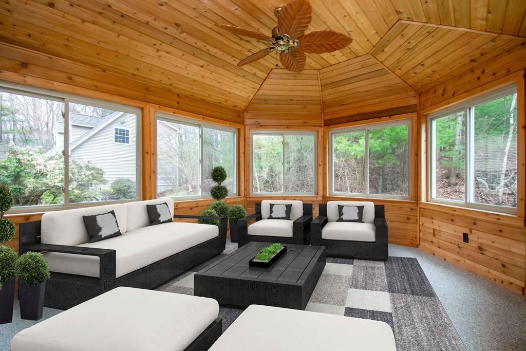 115 Chilson Road Wilbraham, MA 01095 - Photo 28 of 35 a living room with furniture and large windows