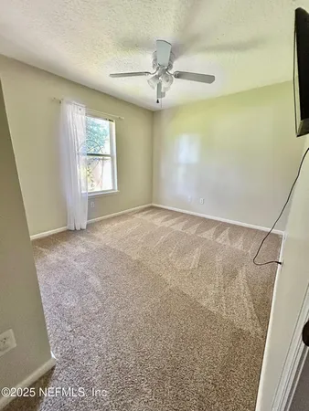 a view of a garage