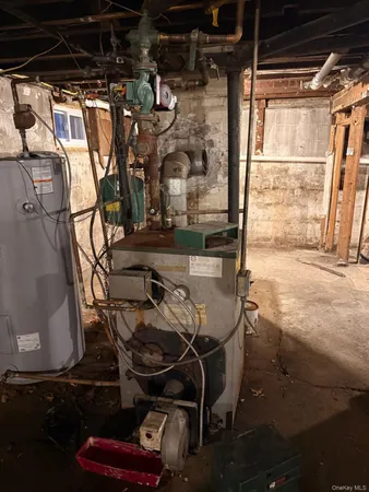 a view of storage and utility room