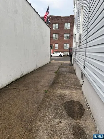 a view of front door of house