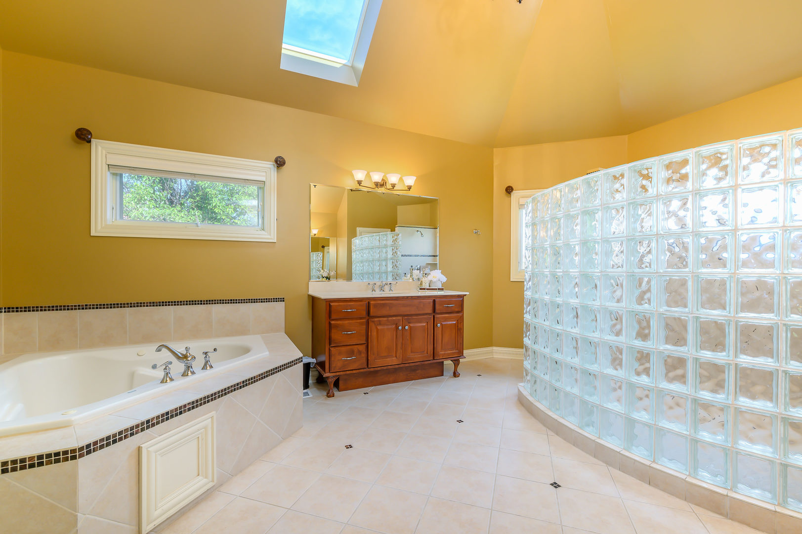 3416 Frankstowne Drive Naperville, IL 60565 - Photo 22 of 41 a bathroom with a tub sink and mirror