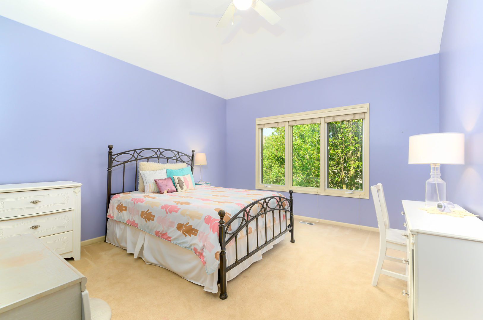 3416 Frankstowne Drive Naperville, IL 60565 - Photo 25 of 41 a bedroom with a bed table and window