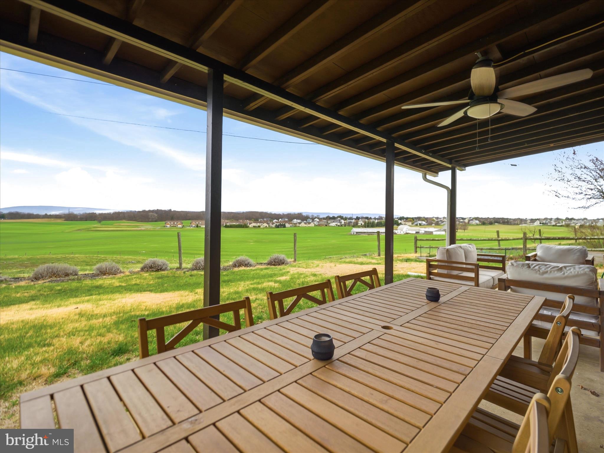 13835 Northcrest Road Hagerstown, MD 21742 - Photo 26 of 38 Covered back porch with views.