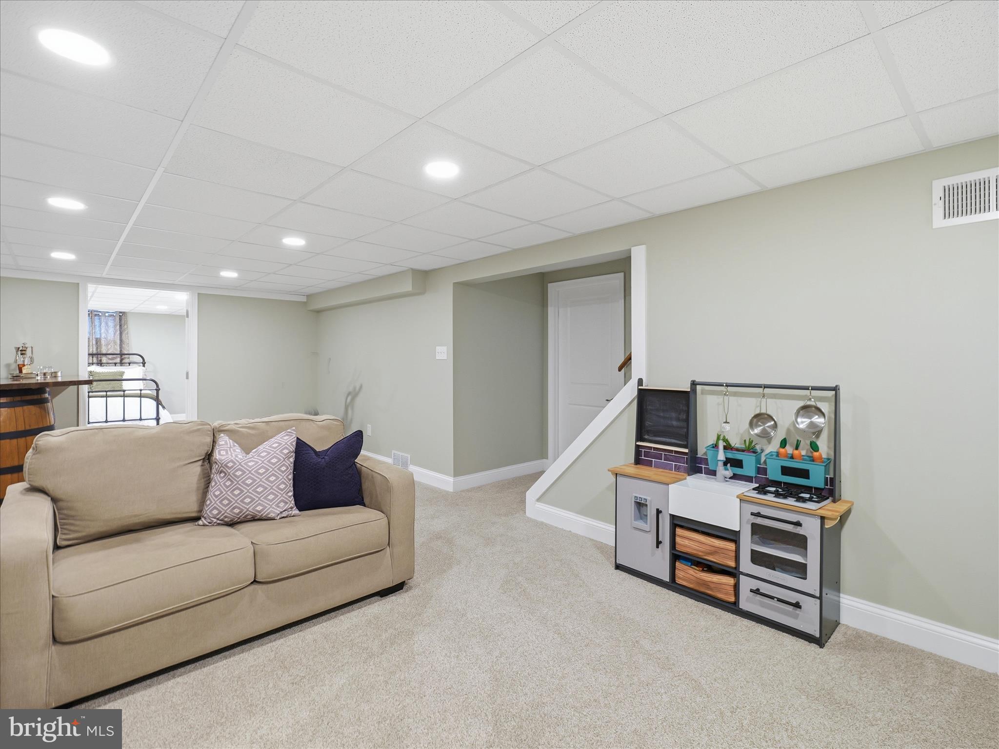 13835 Northcrest Road Hagerstown, MD 21742 - Photo 33 of 38 Partially finished basement family/rec room.