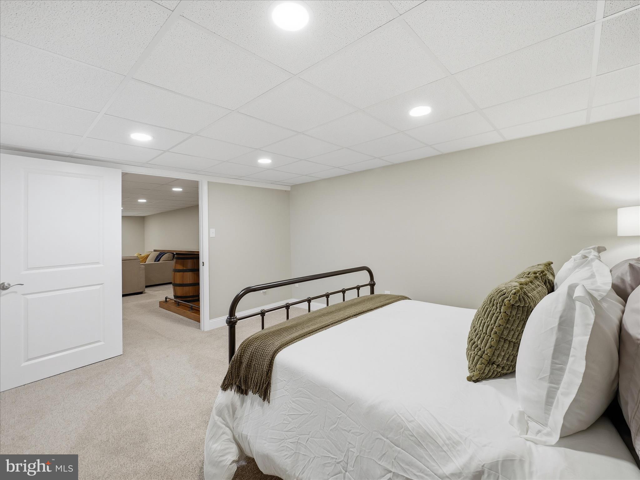 13835 Northcrest Road Hagerstown, MD 21742 - Photo 36 of 38 Bedroom #4 in partially finished basement.