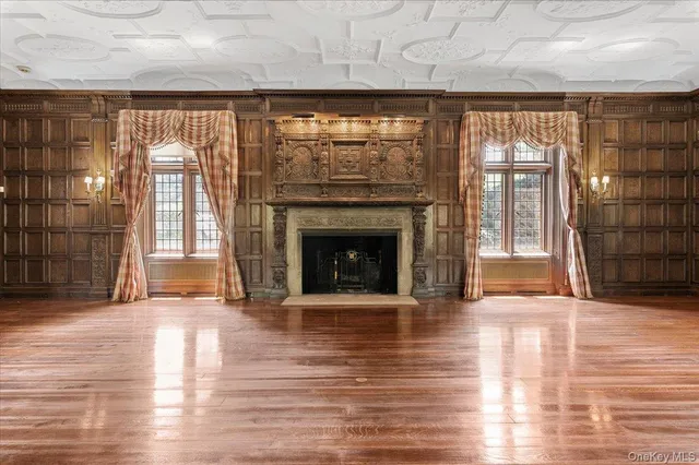 a very nice looking room with a large window