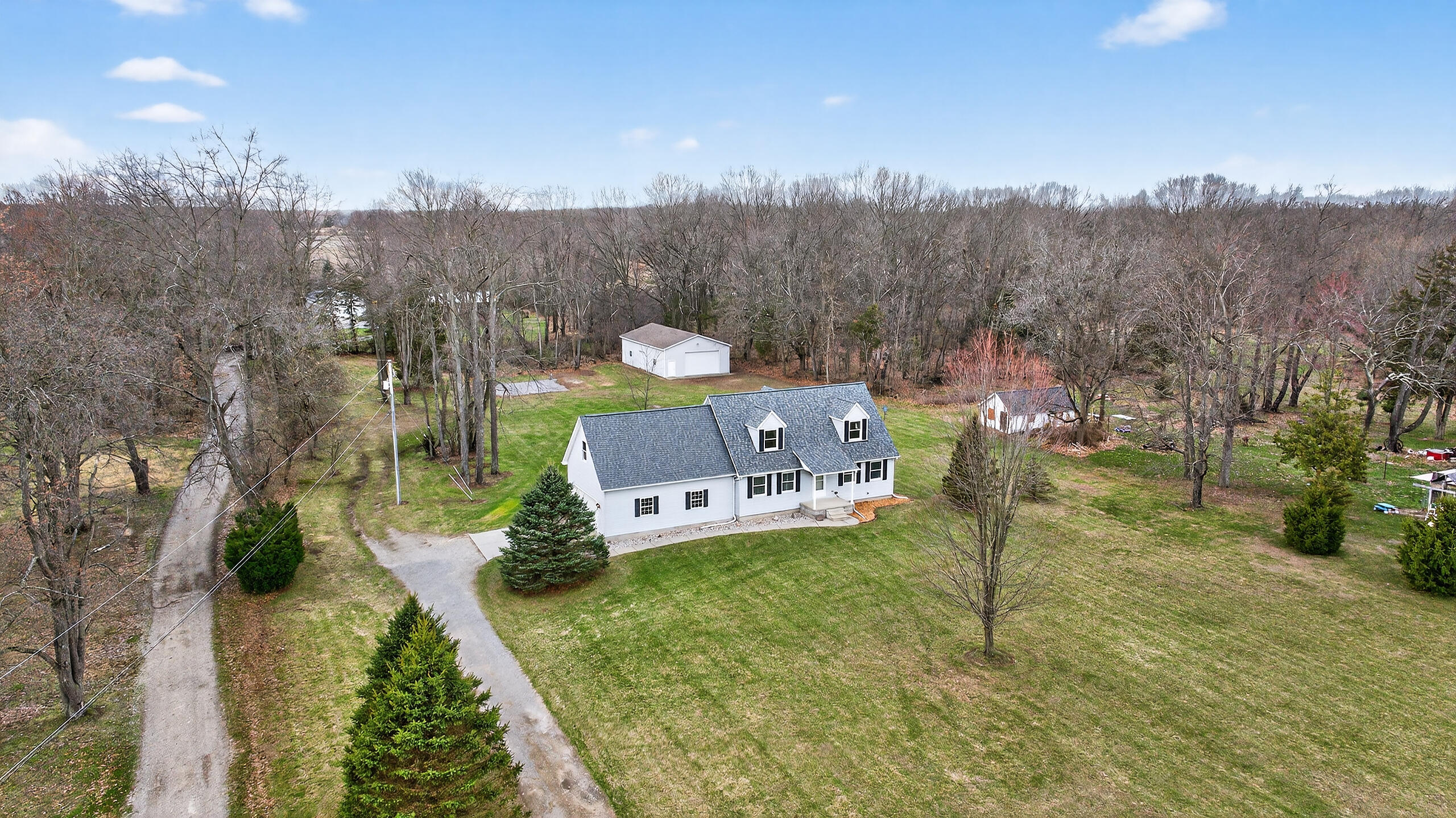 5452 Oakpoint Road Jackson, MI 49201 - Photo 4 of 65 083_5452 Oak Point Rd Jackson MI (Aerial