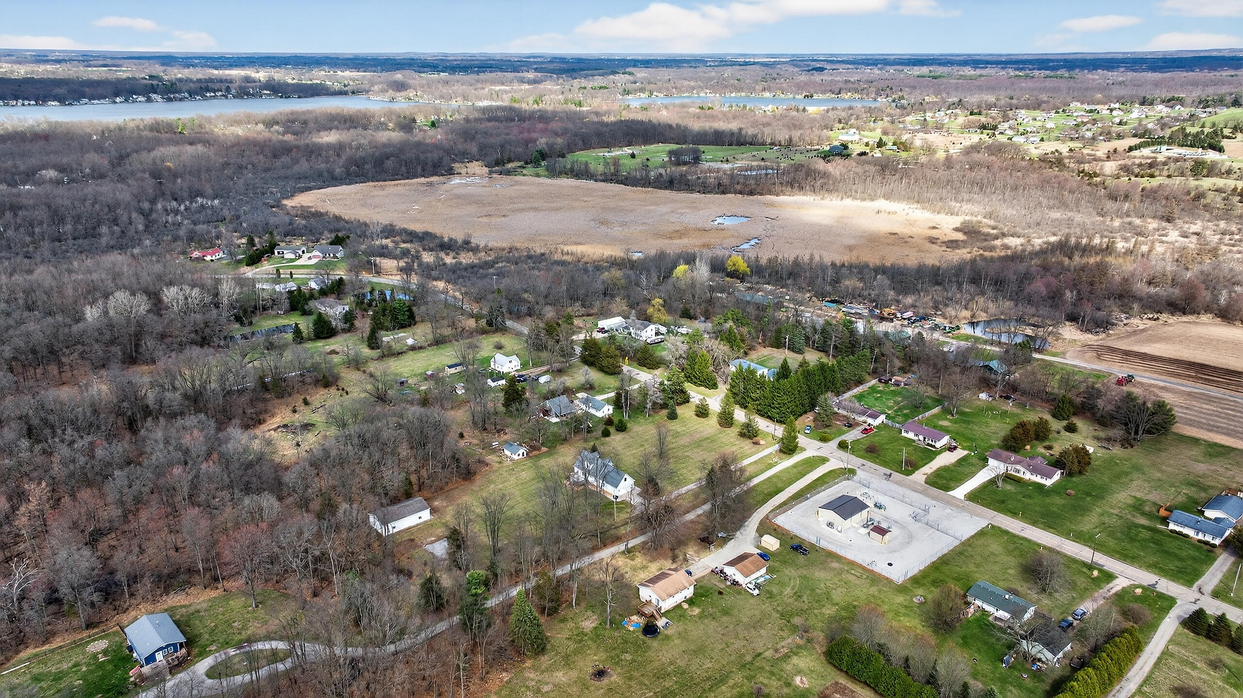5452 Oakpoint Road Jackson, MI 49201 - Photo 63 of 65 090_5452 Oak Point Rd Jackson MI (Aerial