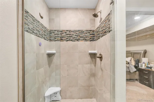 a view of staircase with white walls