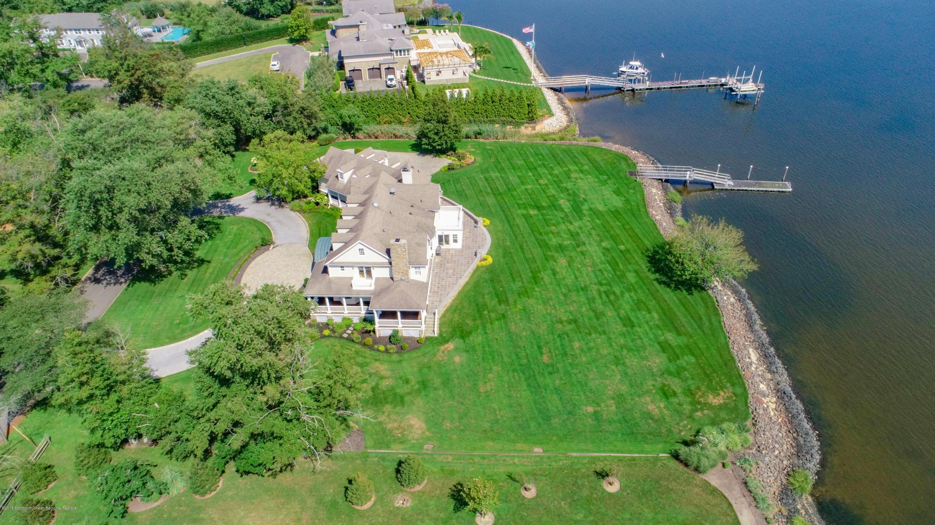 21 Heathcliff Road Rumson, NJ 07760 - Photo 56 of 64 55_Aerial