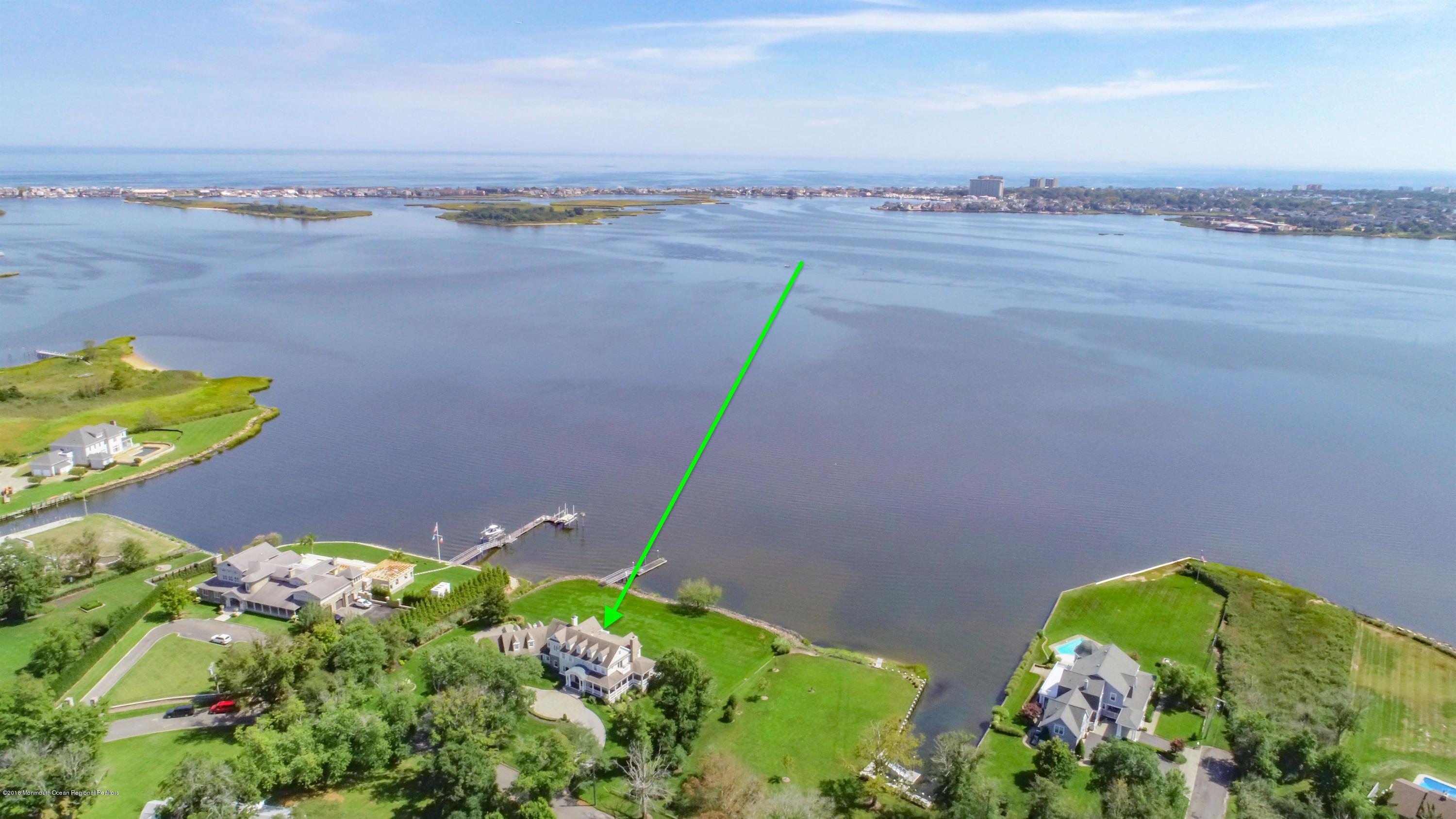 21 Heathcliff Road Rumson, NJ 07760 - Photo 57 of 64 56_Aerial view to the southeast
