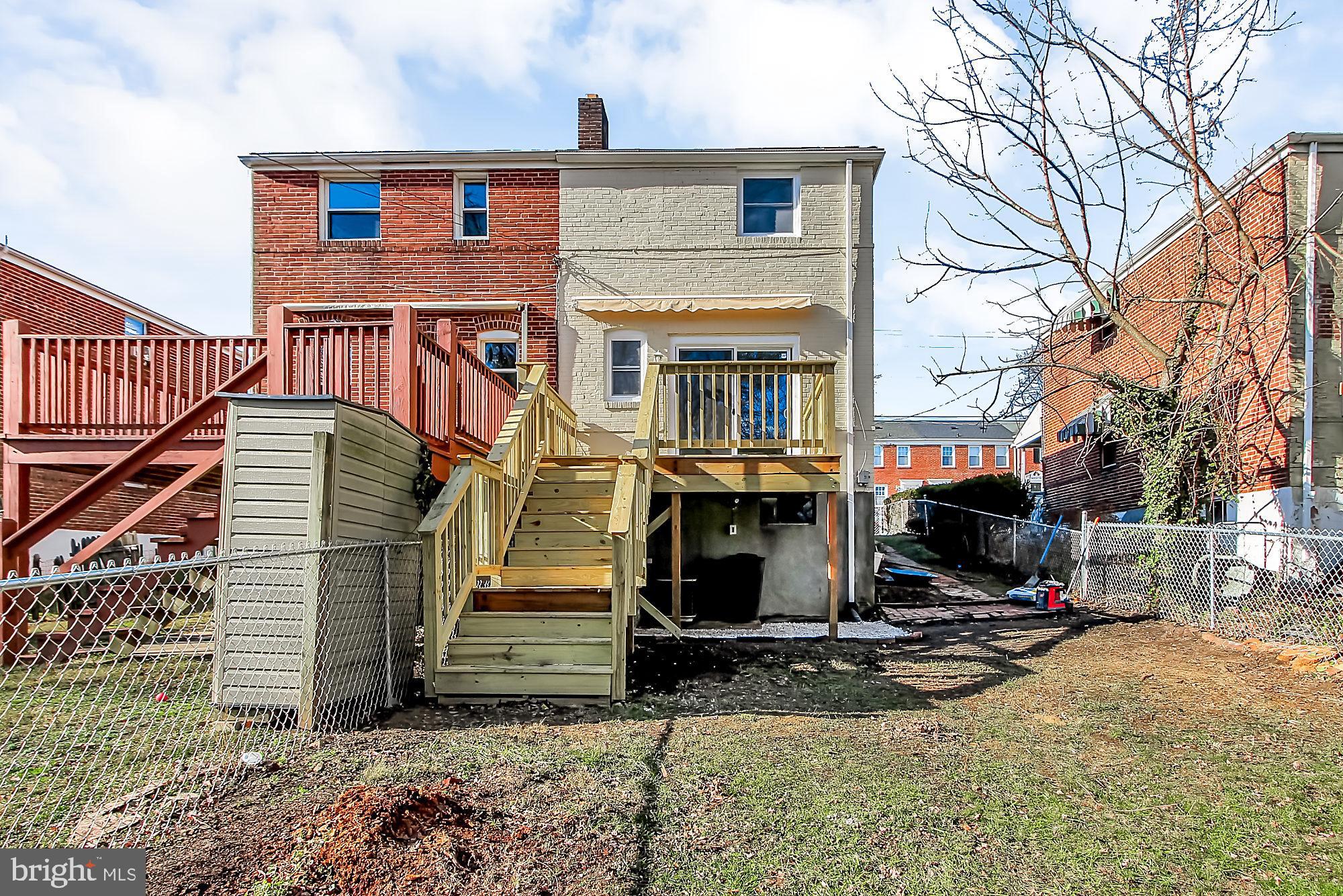 8615 Pleasant Plains Road Baltimore, MD 21286 - Photo 24 of 27 Back of Home
