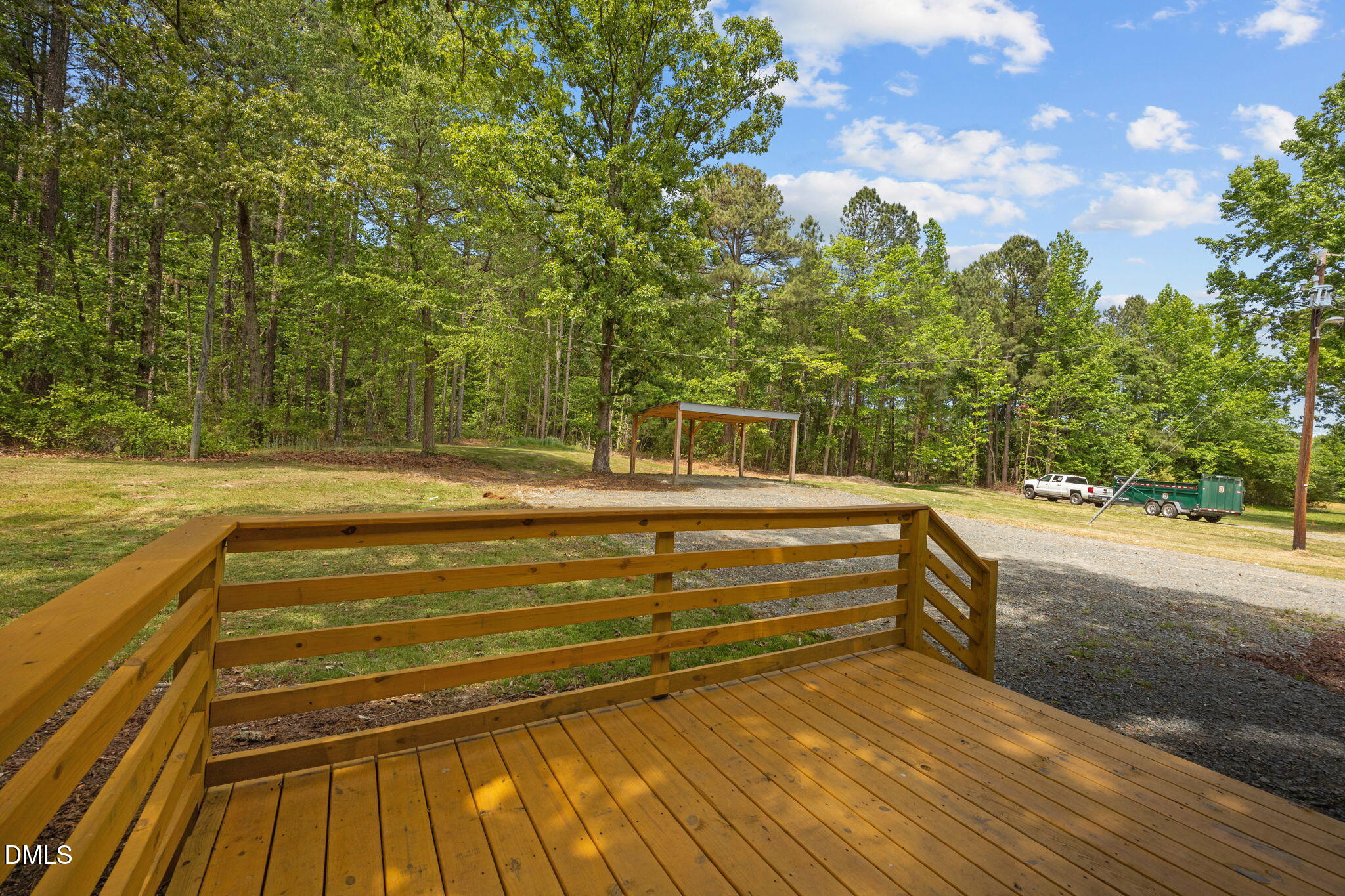 6561 Huntsboro Road Oxford, NC 27565 - Photo 36 of 41 a view of backyard with large trees