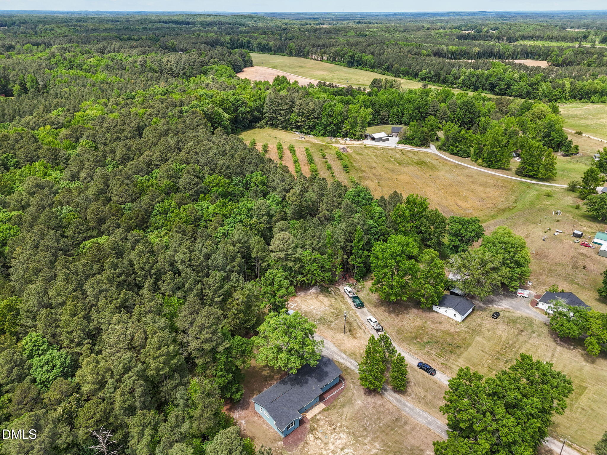 6561 Huntsboro Road Oxford, NC 27565 - Photo 10 of 41 an aerial view of a houses with yard