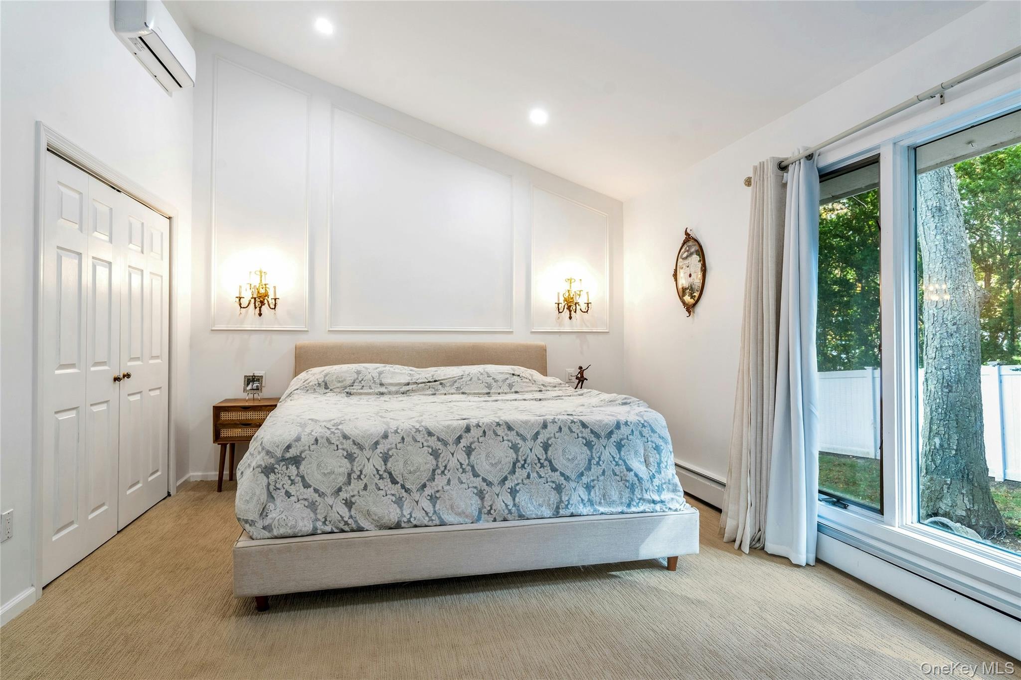 121 Grove Road Kings Park, NY 11754 - Photo 12 of 24 a bedroom with a bed lamp and window