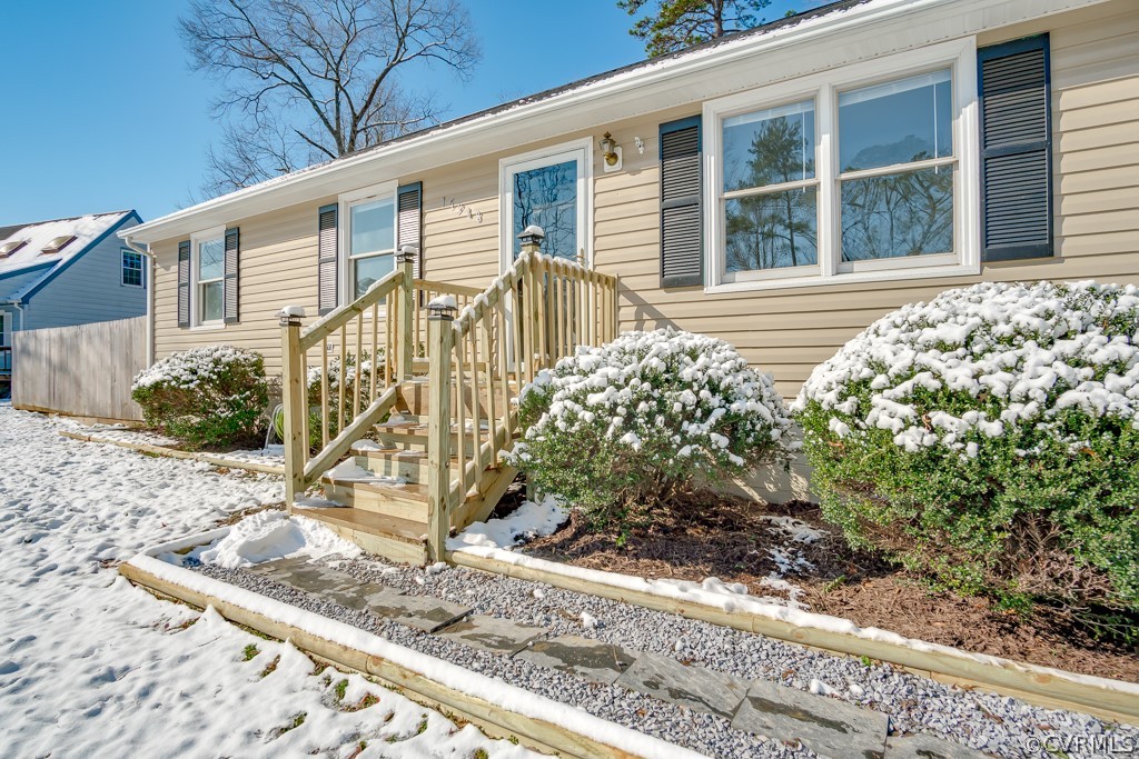 15948 Sandwave Road Chester, VA 23831 - Photo 4 of 22 front view of a house with a yard