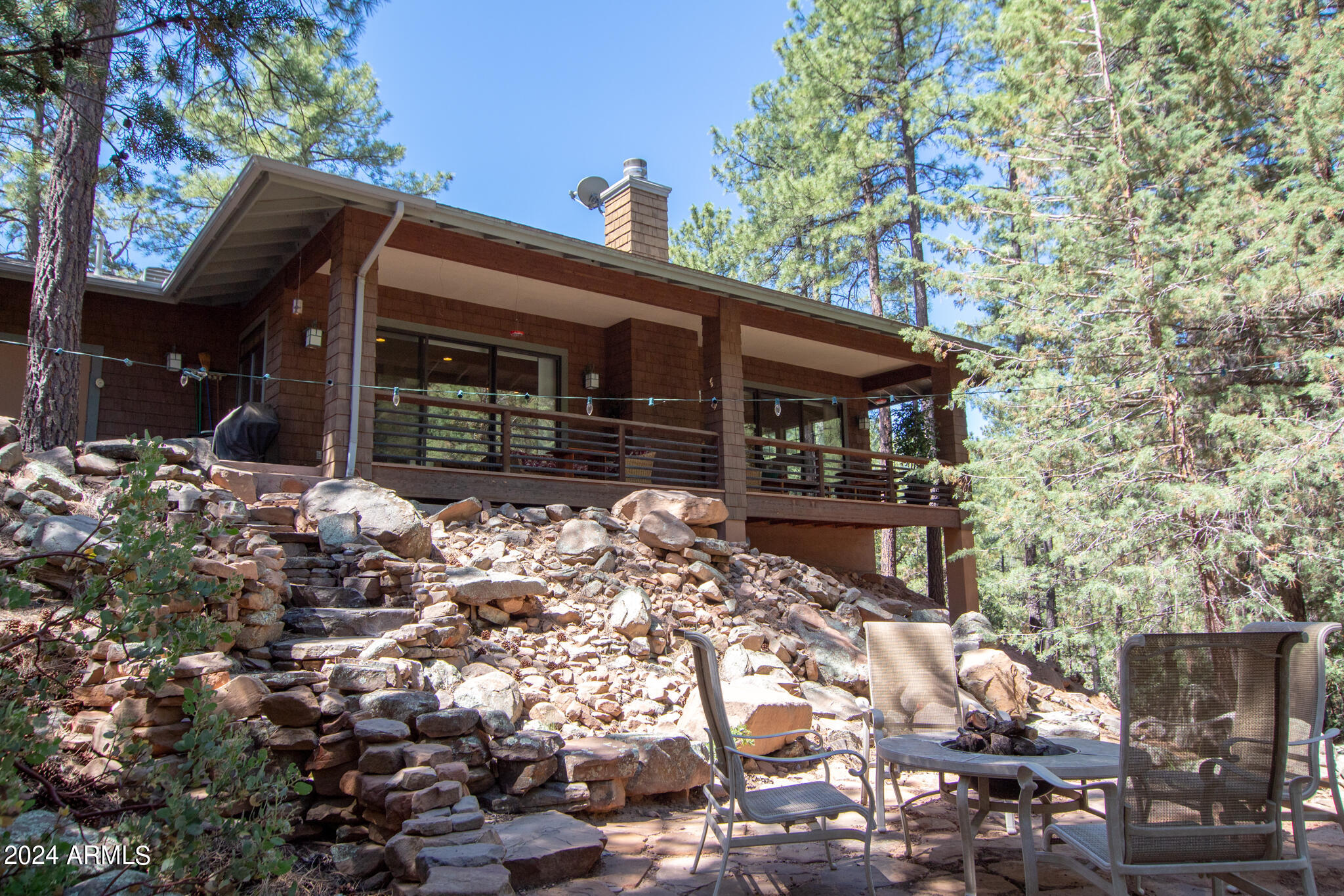 4533 Sundown Lane Pine, AZ 85544 - Photo 14 of 38 View from te Fire Pit Area