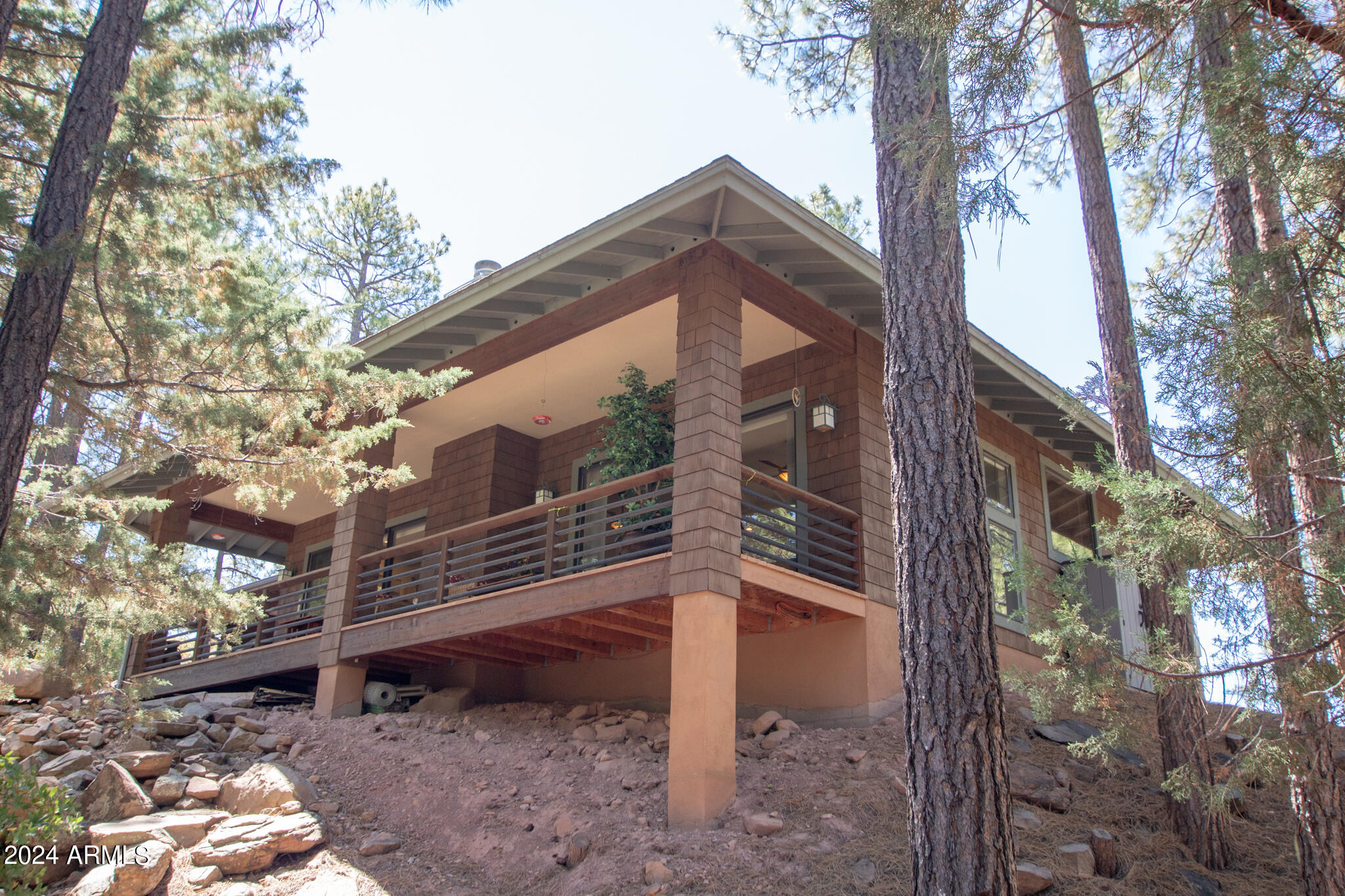 4533 Sundown Lane Pine, AZ 85544 - Photo 18 of 38 View of te back side of Home