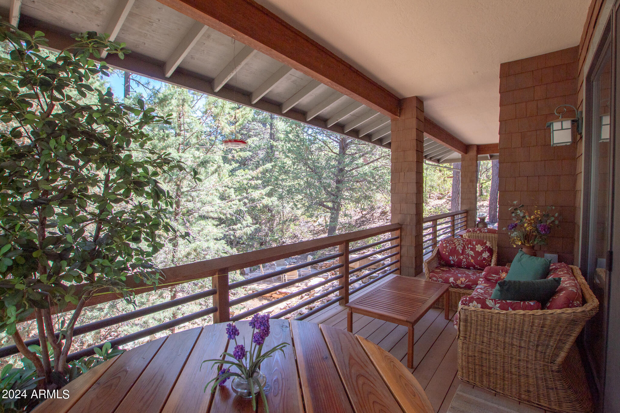 4533 Sundown Lane Pine, AZ 85544 - Photo 9 of 38 Rear Covered Deck