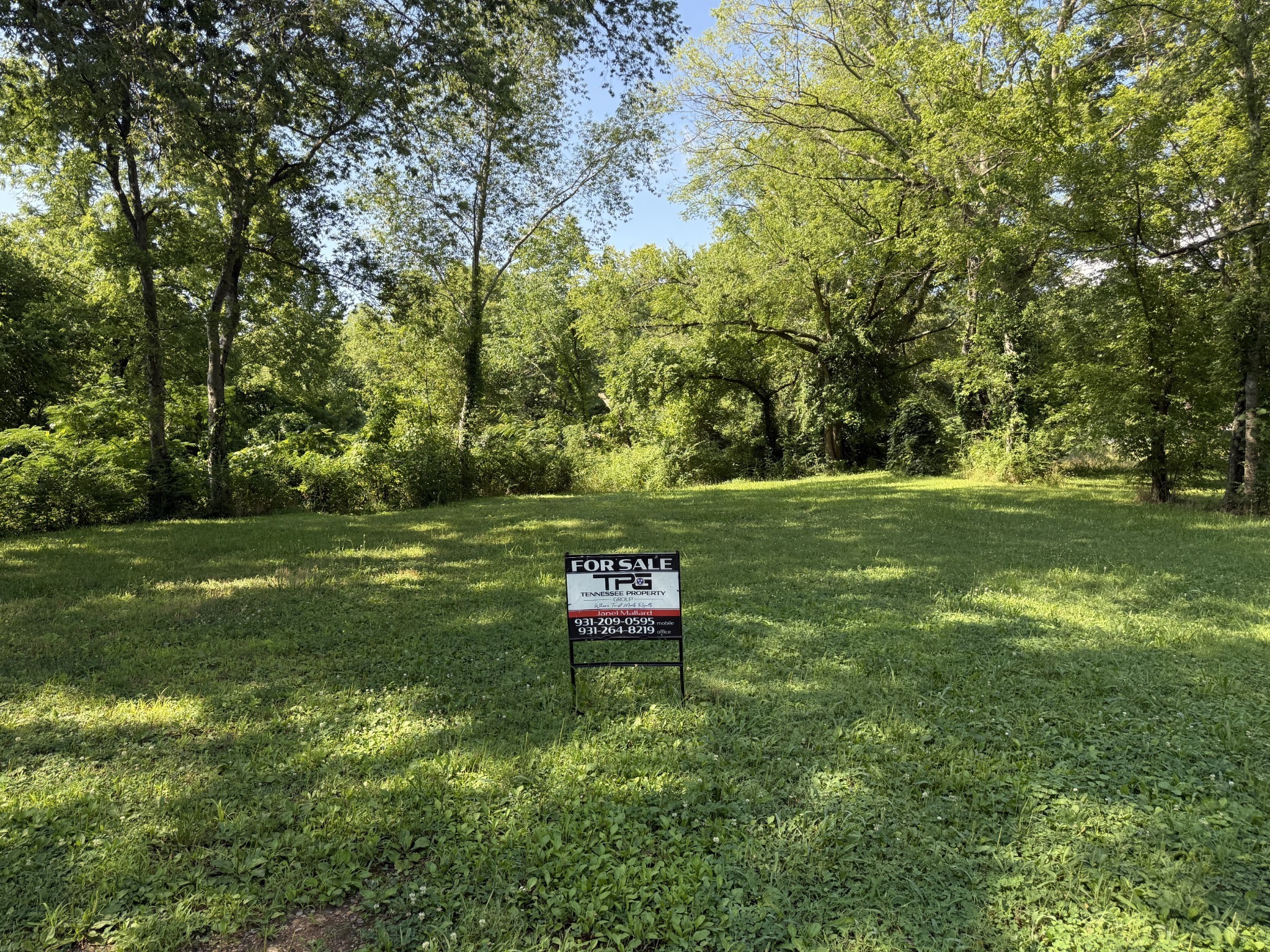 424 East Commerce Street Waverly, TN 37185 - Photo 6 of 7 a backyard of a house with a yard and outdoor seating