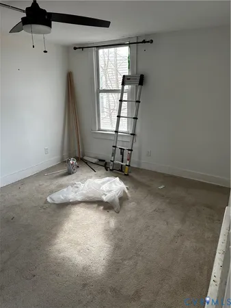 a view of a window in a room