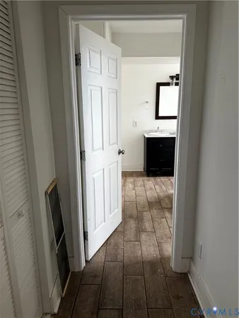 a view of a hallway