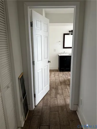 a view of a hallway