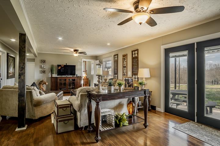 757 Robinson Ridge Road Baxter, TN 38544 - Photo 6 of 26 a view of a dining room with furniture window and wooden floor
