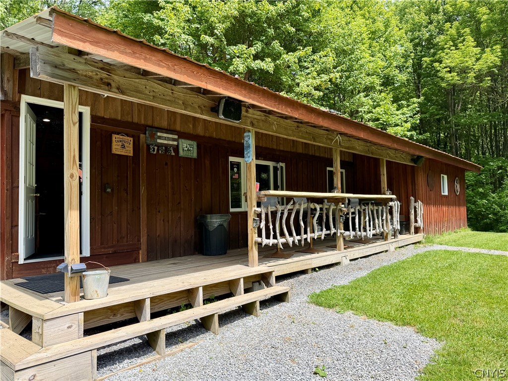 6229 Isenecker Road Leyden, NY 13309 - Photo 20 of 44 Front Porch w/ bar