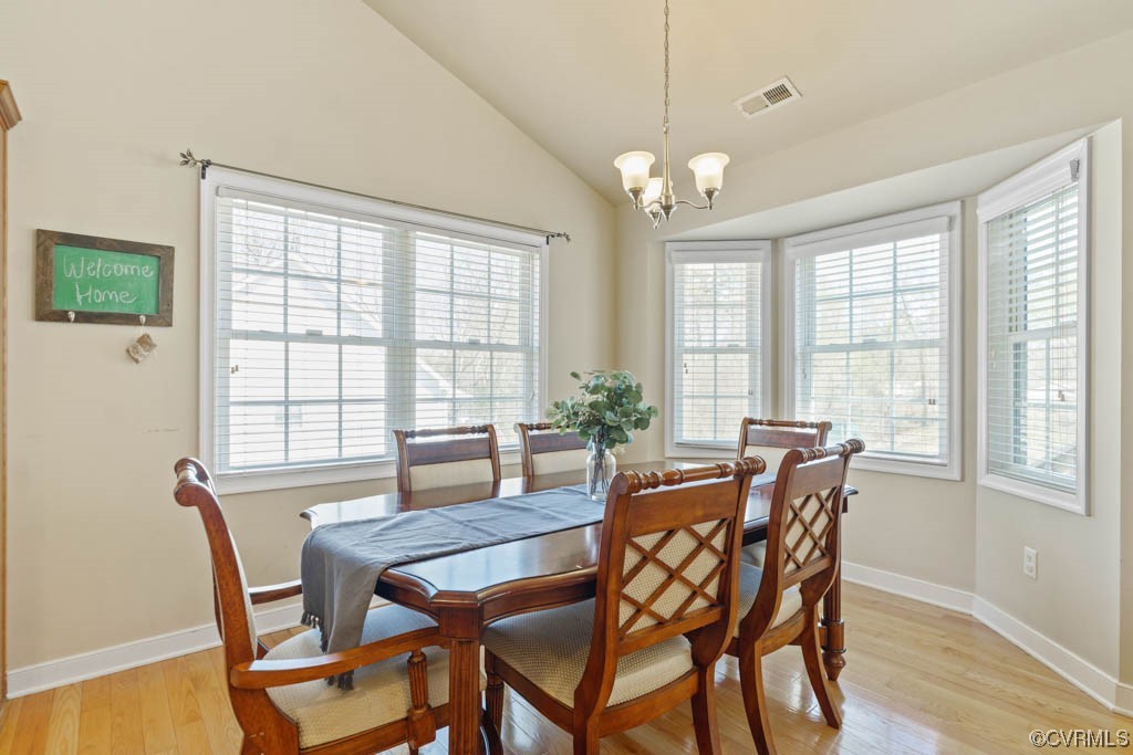 11609 Hillside Road Chester, VA 23831 - Photo 8 of 32 a view of a dining room with furniture window and outside view