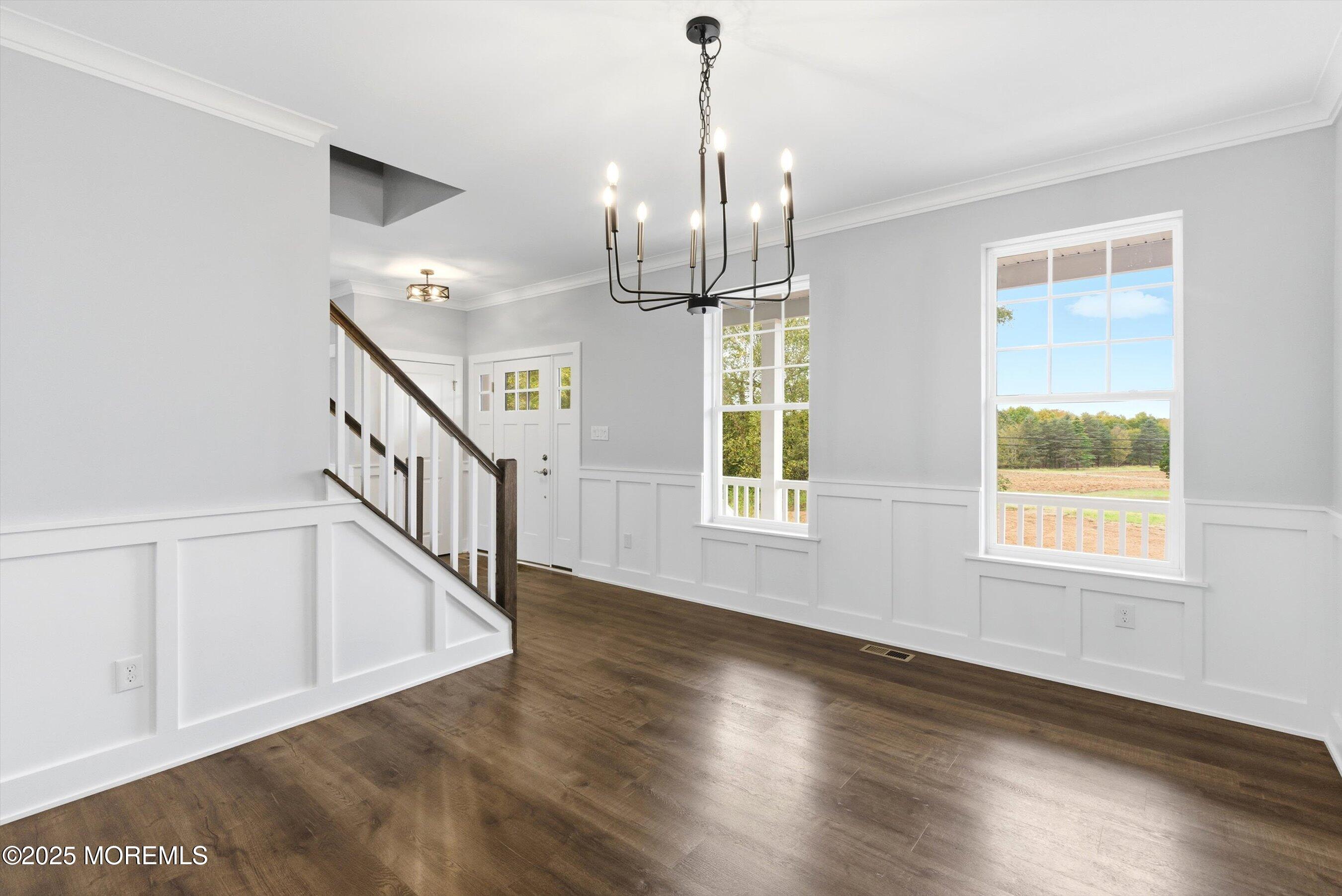 169 Davis Station Road Cream Ridge, NJ 08514 - Photo 8 of 57 a view of an entryway with wooden floor