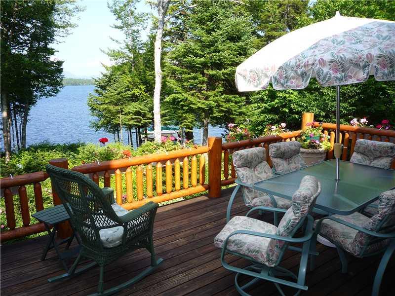 585 Big Moose Point Road Greenville, ME 04441 - Photo 14 of 30 View. Dinner and a View!