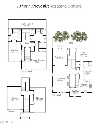$1,538,000 | 70 North Arroyo Boulevard, Pasadena, CA 91105