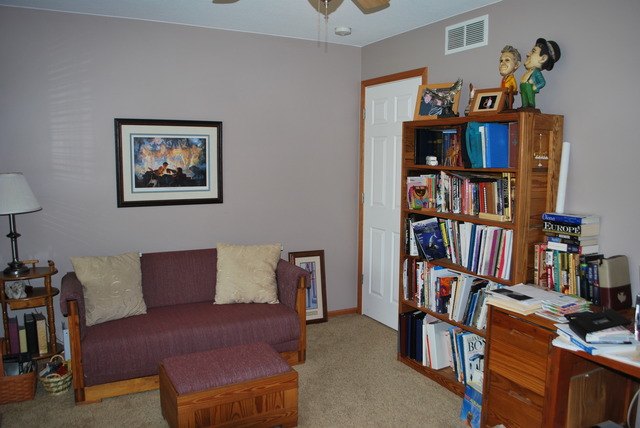 9217 Oak Ridge Drive Rochelle, IL 61068 - Photo 12 of 25 a view of living room with furniture and book shelf