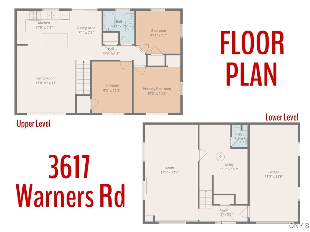 3617 Warners Road Camillus, NY 13209 - Photo 24 of 31 With all levels explored, take a look at the full