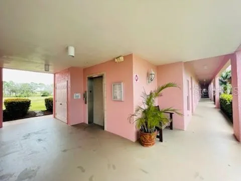 a very nice looking room with a large window