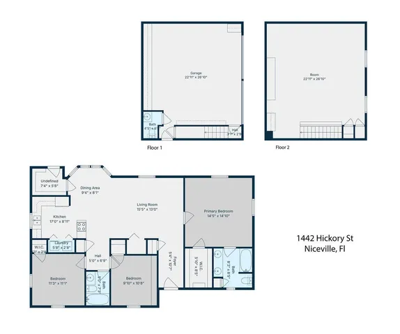 $399,900 | 1442 Hickory Street, Niceville, FL 32578