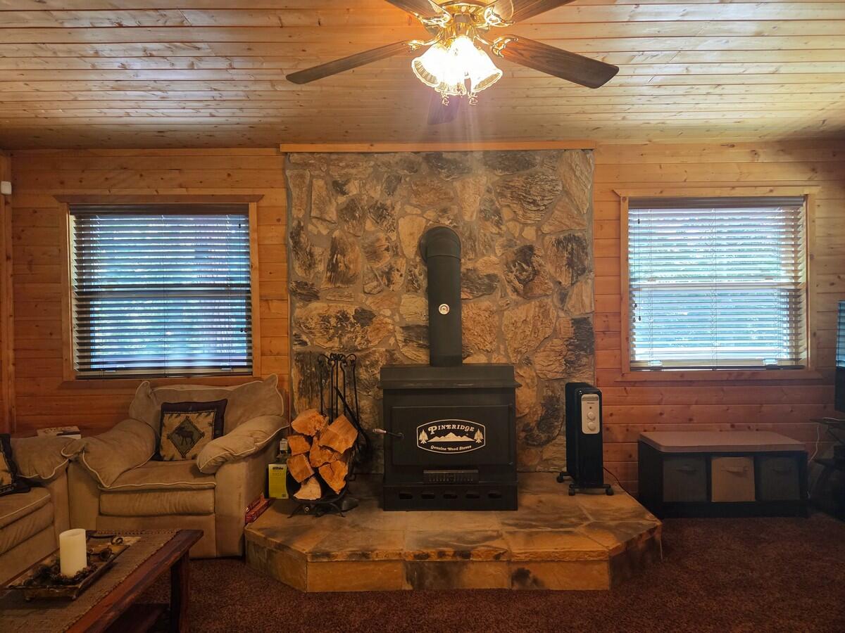 95 East Rim Road Duck Creek Village, UT 84762 - Photo 10 of 49 Wood Burning Stove