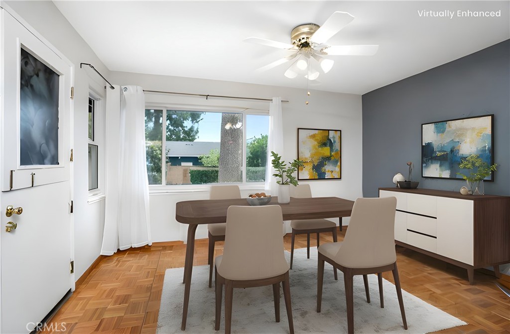 19738 Gresham Street Northridge, CA 91324 - Photo 9 of 35 a view of a dining room with furniture window and outside view