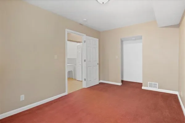 a view of front door