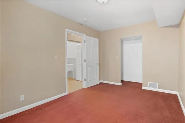 a view of front door