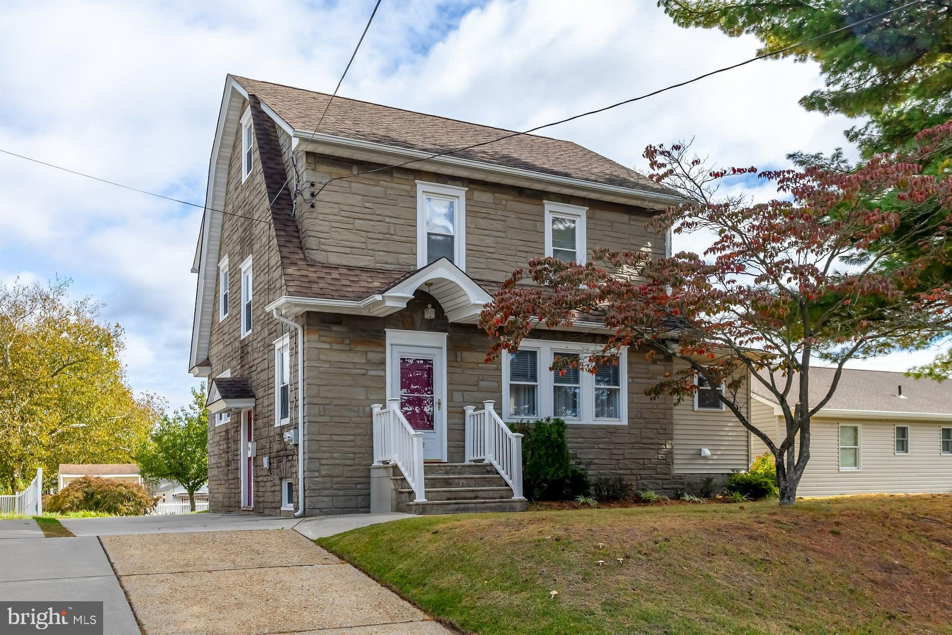 132 Tomlin Road Gibbstown, NJ 08027 - Photo 1 of 18 a front view of a house with a yard