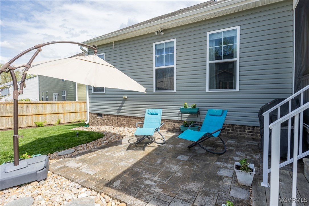 4143 Cambrian Circle Midlothian, VA 23112 - Photo 35 of 37 a view of a house with backyard and sitting area